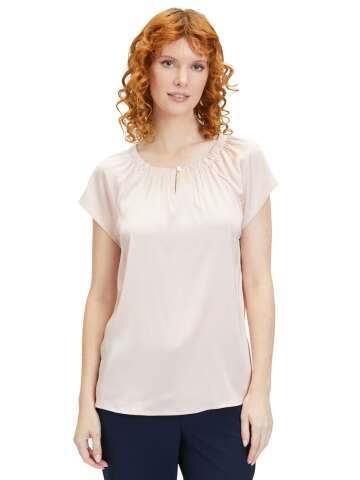 Ensfarvet Bluse Rosa Betty Barclay Shop Nu Gundtoft