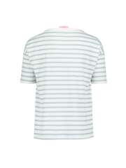 Betty Barclay - Stribet t-shirt med print 