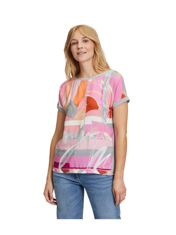 Betty Barclay - T-SHIRT MED GLIMMER RYG