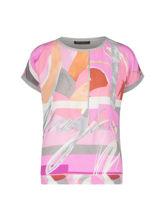 Betty Barclay - T-SHIRT MED GLIMMER RYG