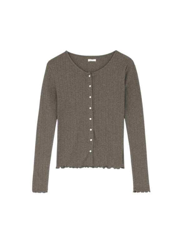 Skall - EDIE CARDIGAN BRUN