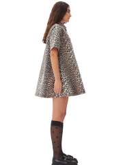 Ganni - Leopard Print Kjole