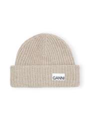 Ganni - OVERSIZED WOOL RIB KNIT HUE