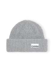 Ganni - OVERSIZED WOOL RIB KNIT HUE