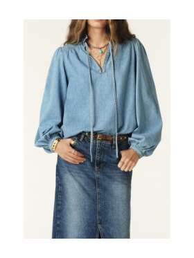 BA&SH - LOUISE DENIM BLUSE