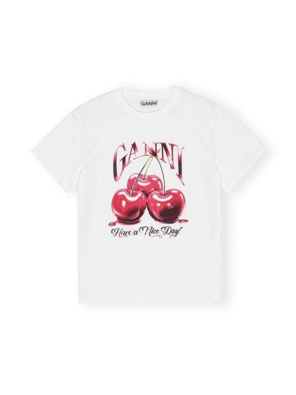 Ganni - CHERRY T-SHIRT