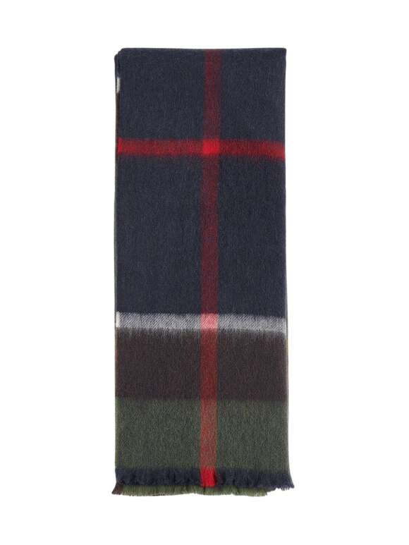 BARBOUR - ROSEFIELD TARTAN HALSTØRKLÆDE