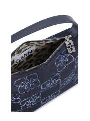 Ganni - BUTTERFLY SMALL POUCH DENIM