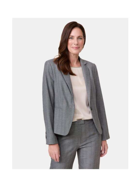 Gerry Weber - FEMININ STRIBET BLAZER