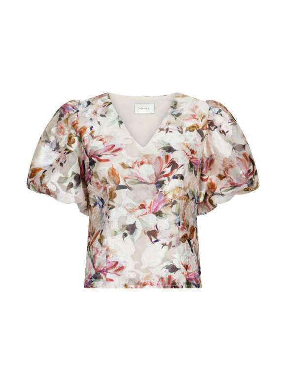 Neo Noir - CAMIA BROCADE BLUSE