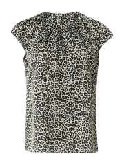 Comma - Smart Leopard Satin Bluse