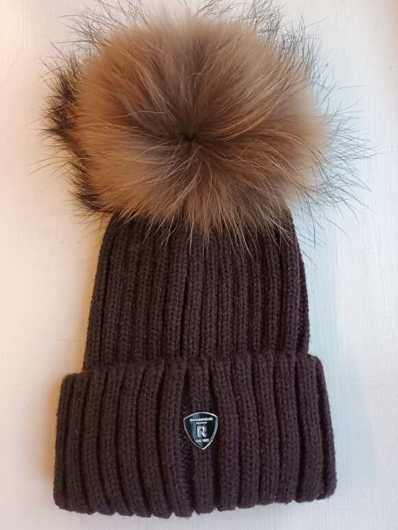 ROCKANDBLUE -  HAT POM POM Patent Hue