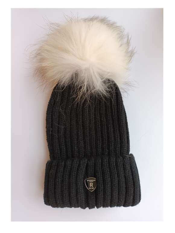 ROCKANDBLUE -  HAT POM POM Patent Hue