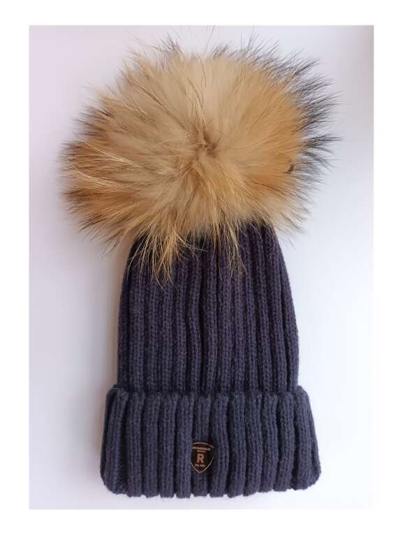 ROCKANDBLUE -  HAT POM POM Patent Hue