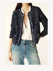 BA&SH - ELONI STRIK CARDIGAN 