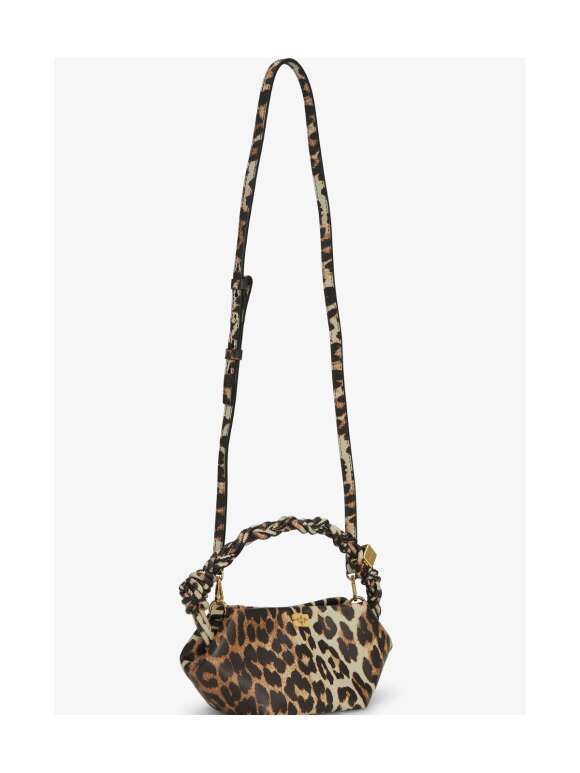 Ganni - Leopard Mini Bou Bag