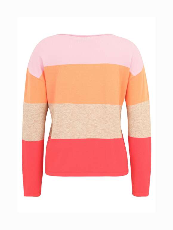 Betty Barclay - Feminin Colorblock Strik