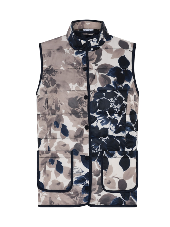 Micha - QUILT WITH PRINT VEST 