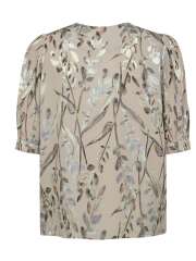 Mos Mosh - AWI BROOKS BLUSE FEATHER GREY