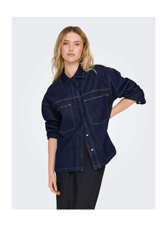 Only - EMMIE Denim Skjorte