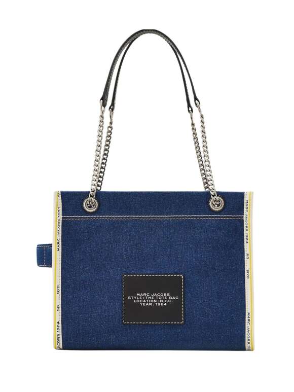 Marc Jacobs - THE DENIM CHAIN MEDIUM TOTE BAG