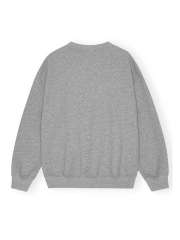 Ganni - GANNI SWEATSHIRT GRÅ