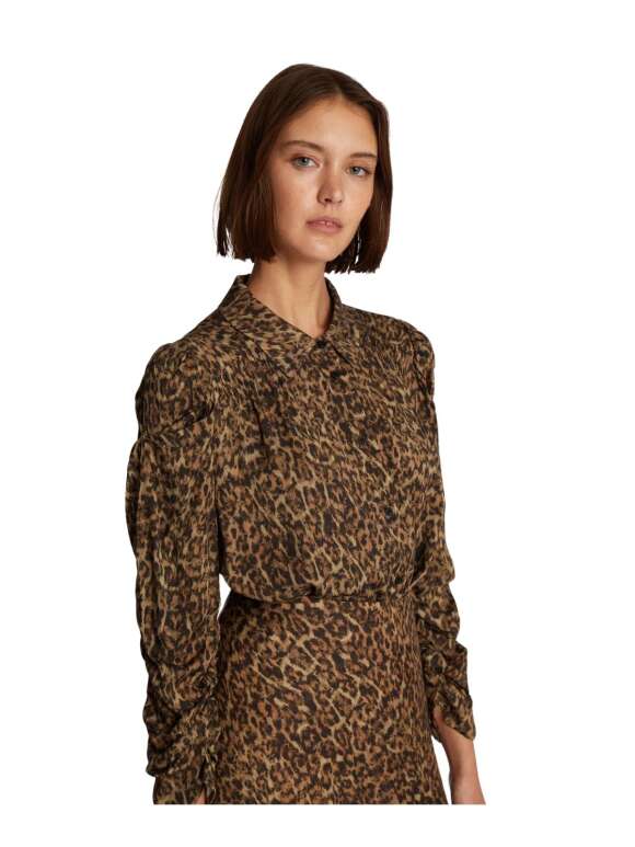 Munthe - TIELLA Leopard Bluse