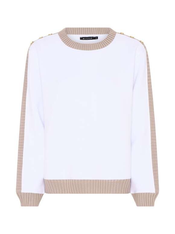 Micha - Sporty Strik Sweater