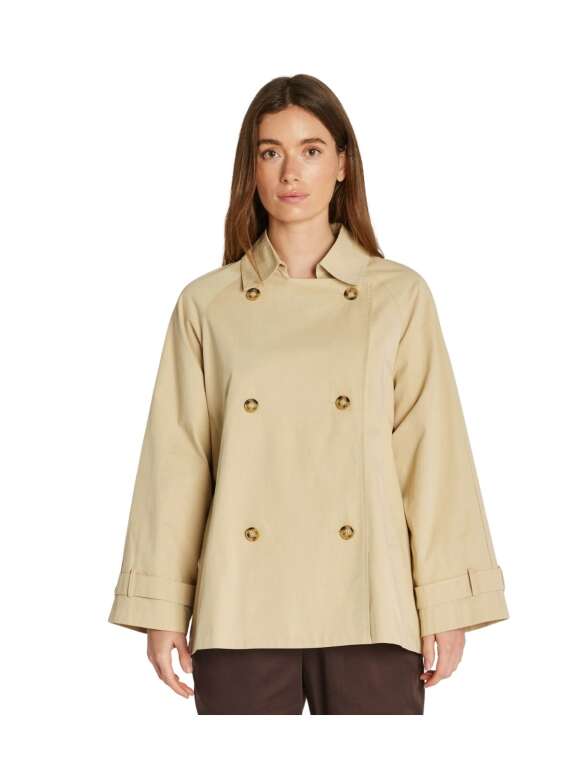 PBO - MARLON Kort Trench Coat