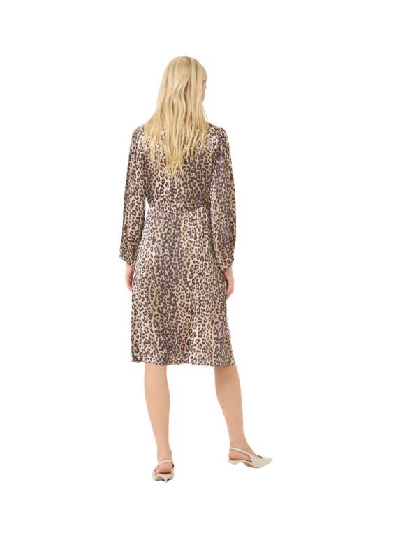 Culture -  LEONA BERNA Leopard Kjole