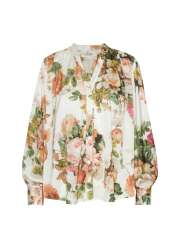 Karmamia - AMELIA SHIRT Flora Satin Skjorte