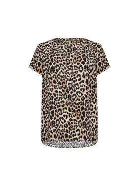 Soya - PIETTA 1 Smart Leopard Bluse