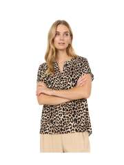 Soya - PIETTA 1 Smart Leopard Bluse