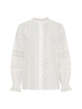 Marta Du Chateau - AZELIE SHIRT Elegant Blondeskjorte