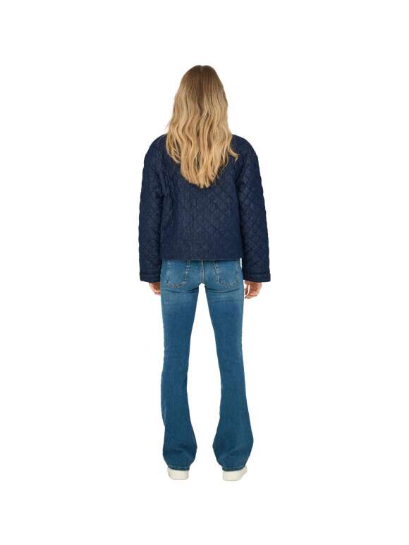 Only -  HALLIE QUILTED Denim Jakke