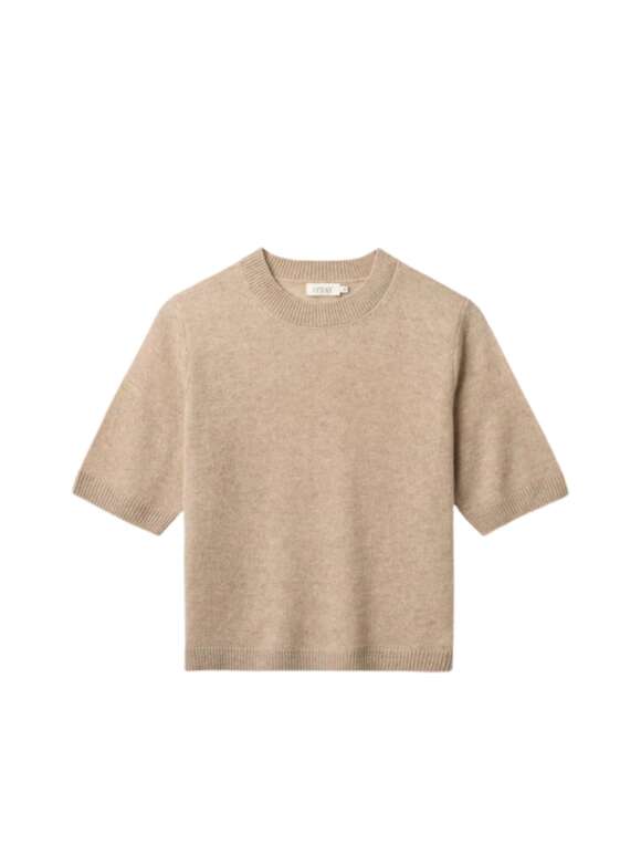 O TAY - LAURA Cashmere Strik T-shirt