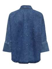 Only - GRACE 3/4 DENIM SHIRT 