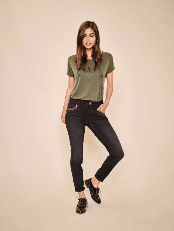 NAOMI sorte jeans | MOS MOSH Shop